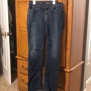 Silver akio mid slim boot